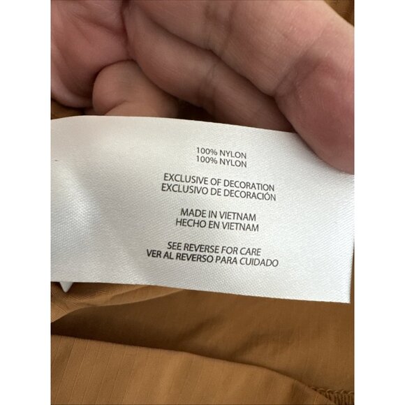 Eddie Bauer Men's XL Ripstop Tech Cargo Short Nylon UPF50+ Brown NWT 0607 - Picture 13 of 16